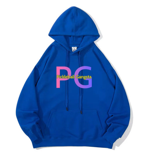 Blue PG Pickleball Hoodie | Pickleball Gangsta